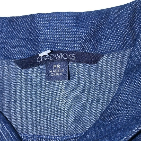 Women’s denim jacket Swing Chadwicks partial open - Picture 4 of 4